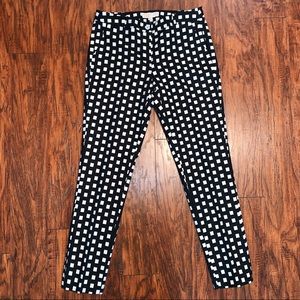 Michael Kors pants, NWOT, S 6, navy white
